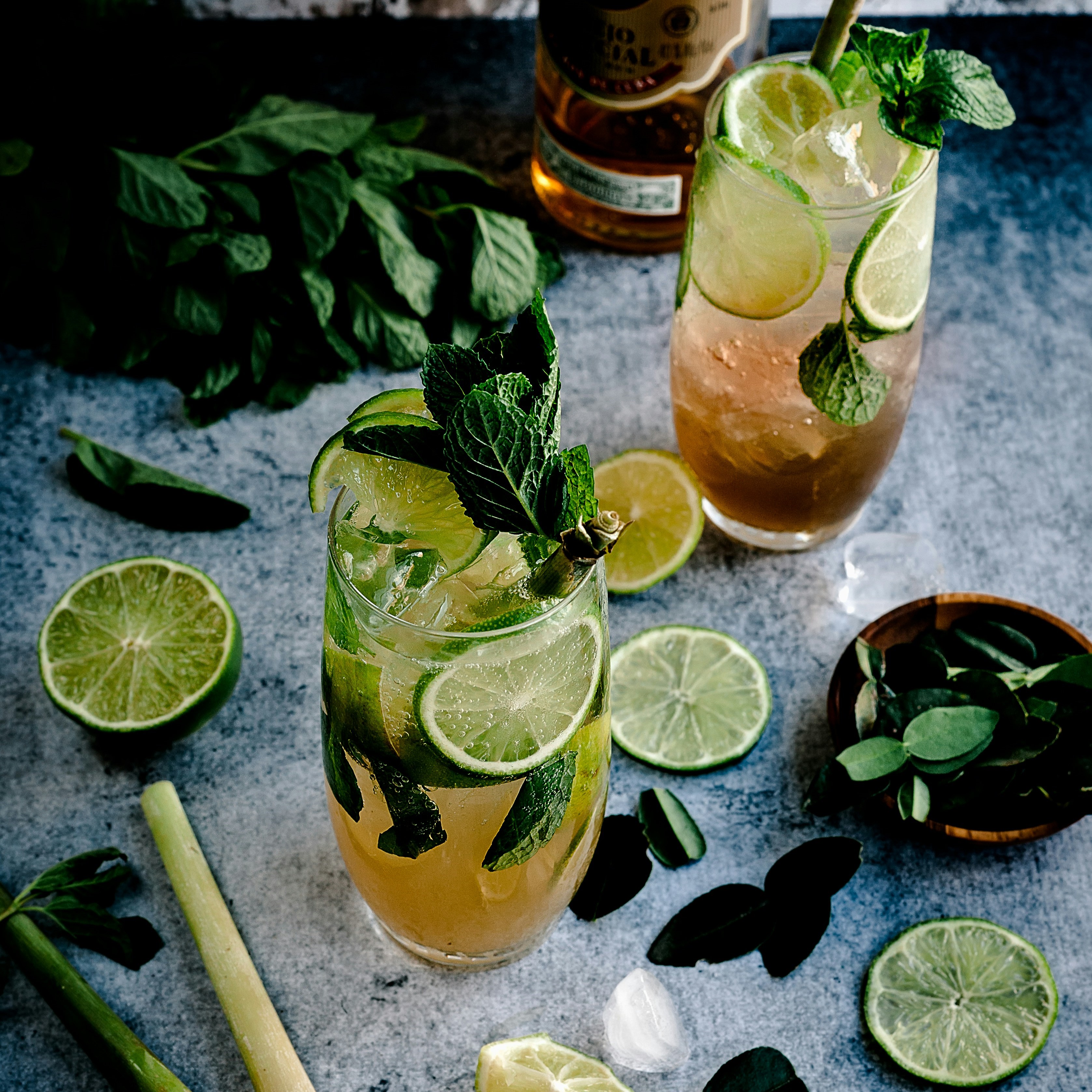 Deux verres Mojito