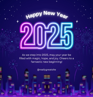 Affiche Happy New Year