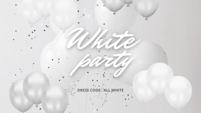 Affiche White Party
